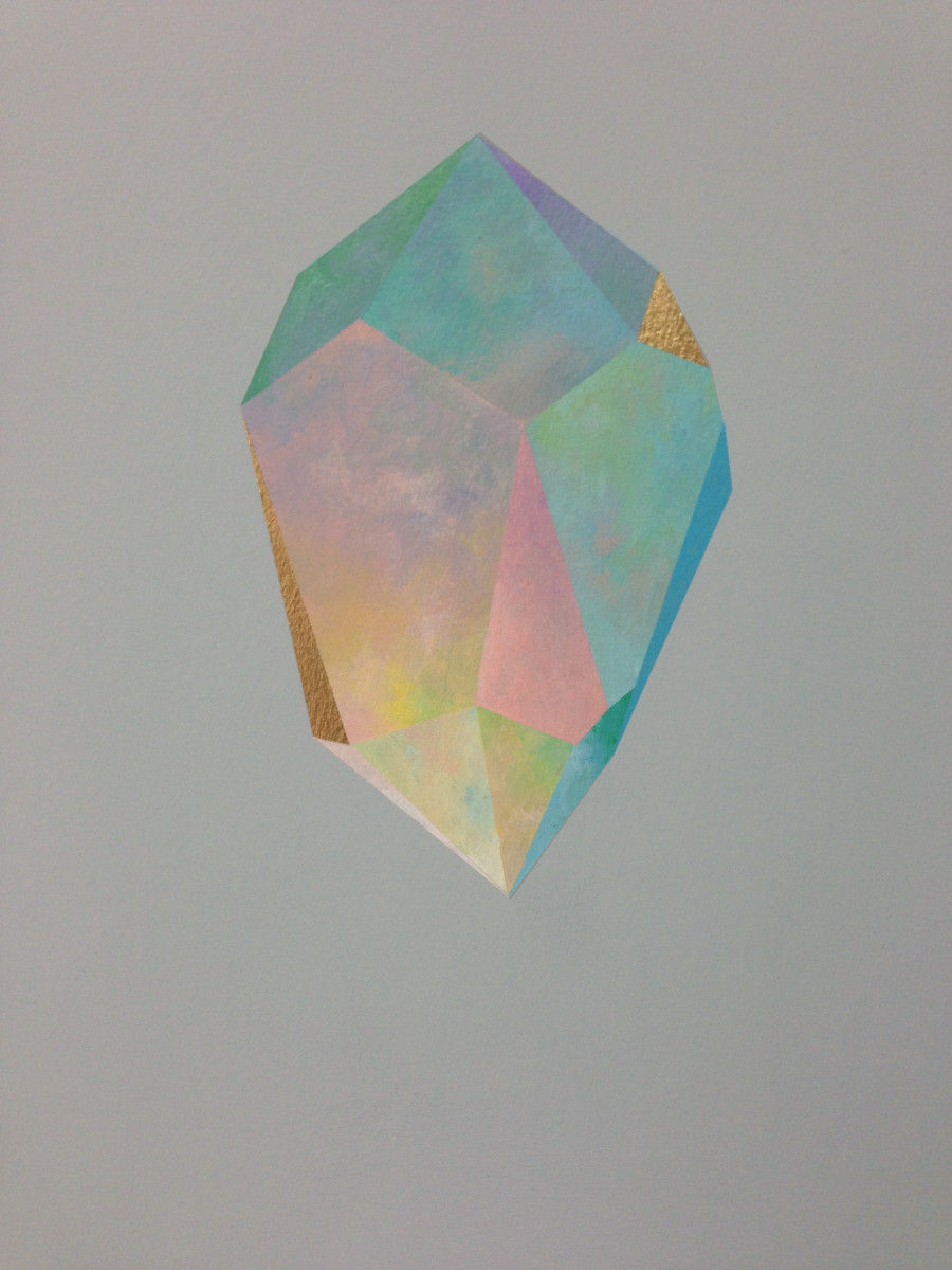 Gold Crystal 66 by rebecca chaperon 
