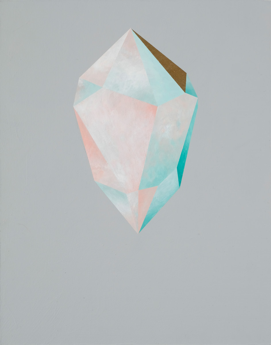 Gold Crystal 55 by rebecca chaperon 