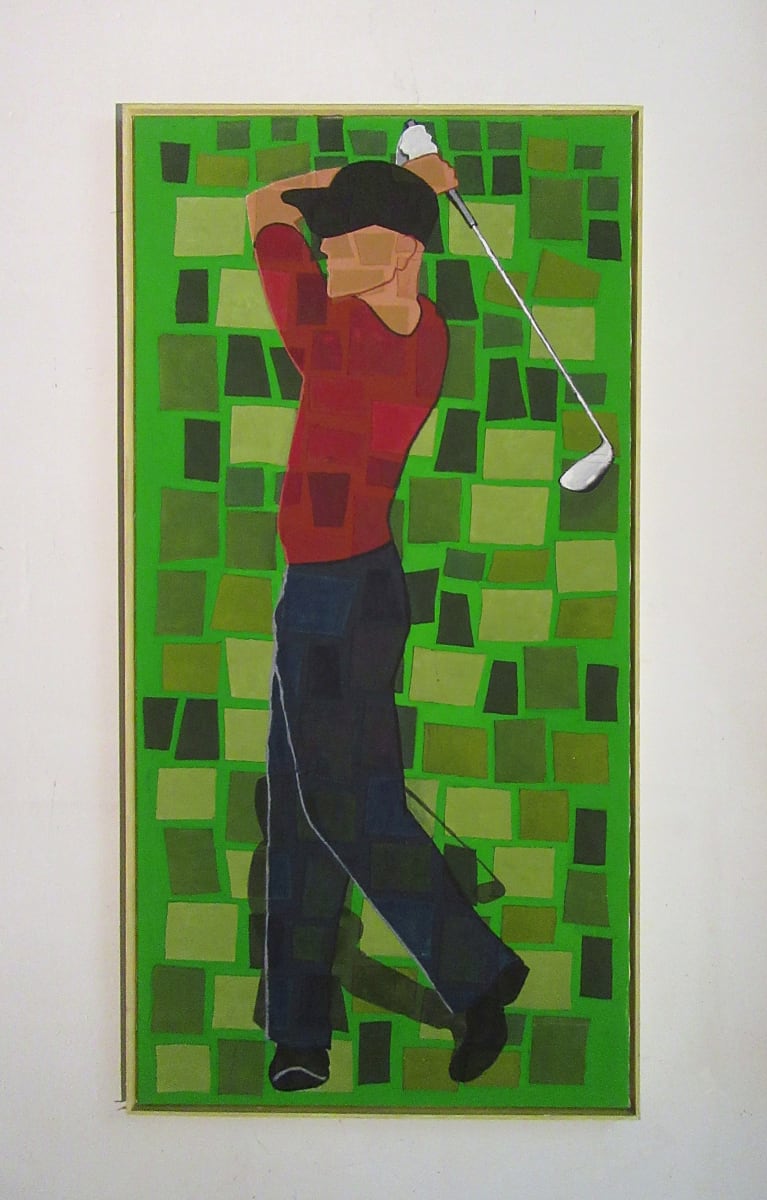 Golfer by Friedrich Johann Dickgiesser 