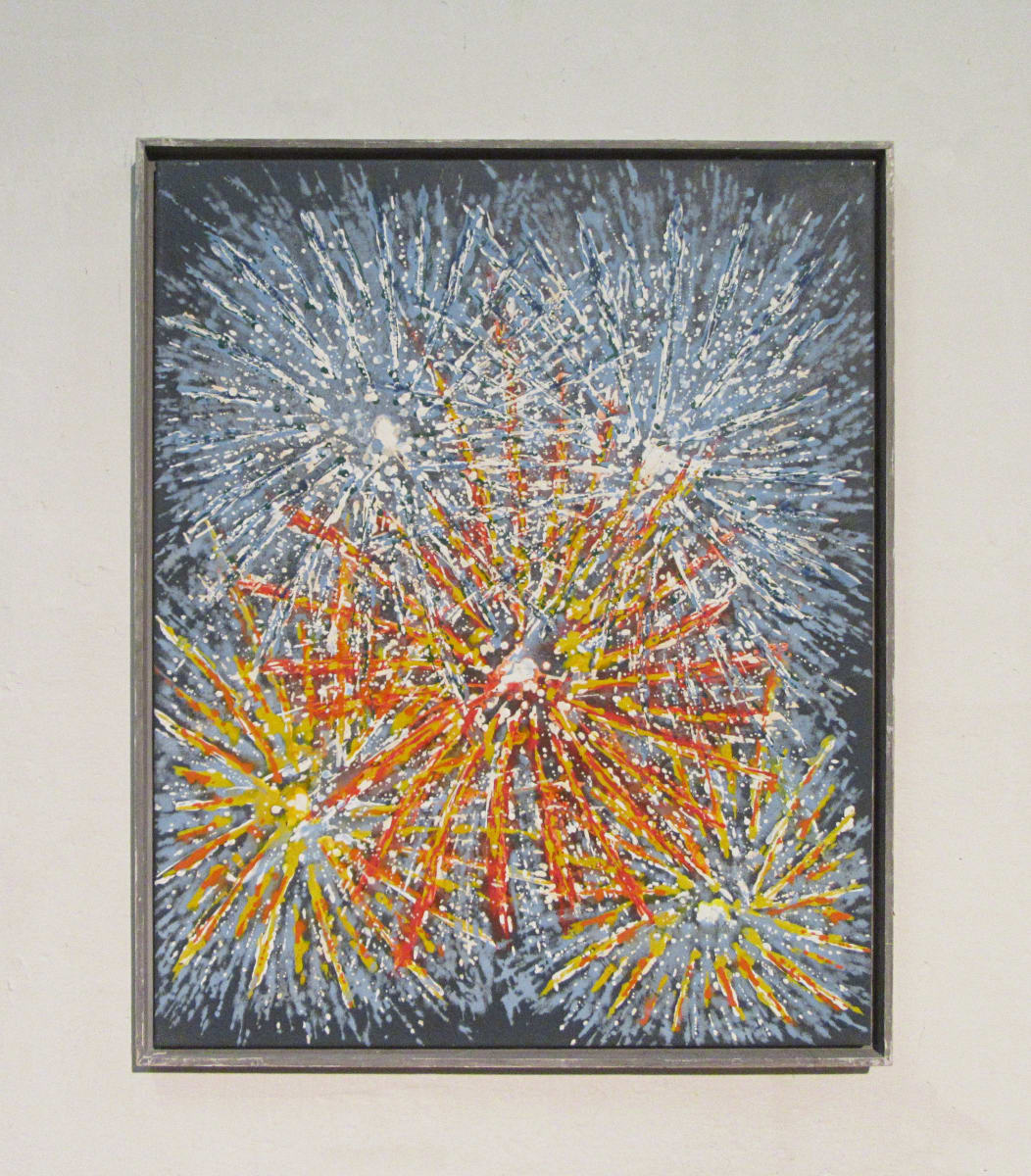 o.T. / Feuerwerk by Friedrich Johann Dickgiesser 