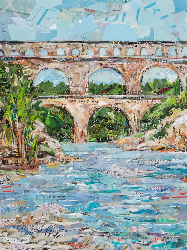 Pont du Gard by Gina Torkos 