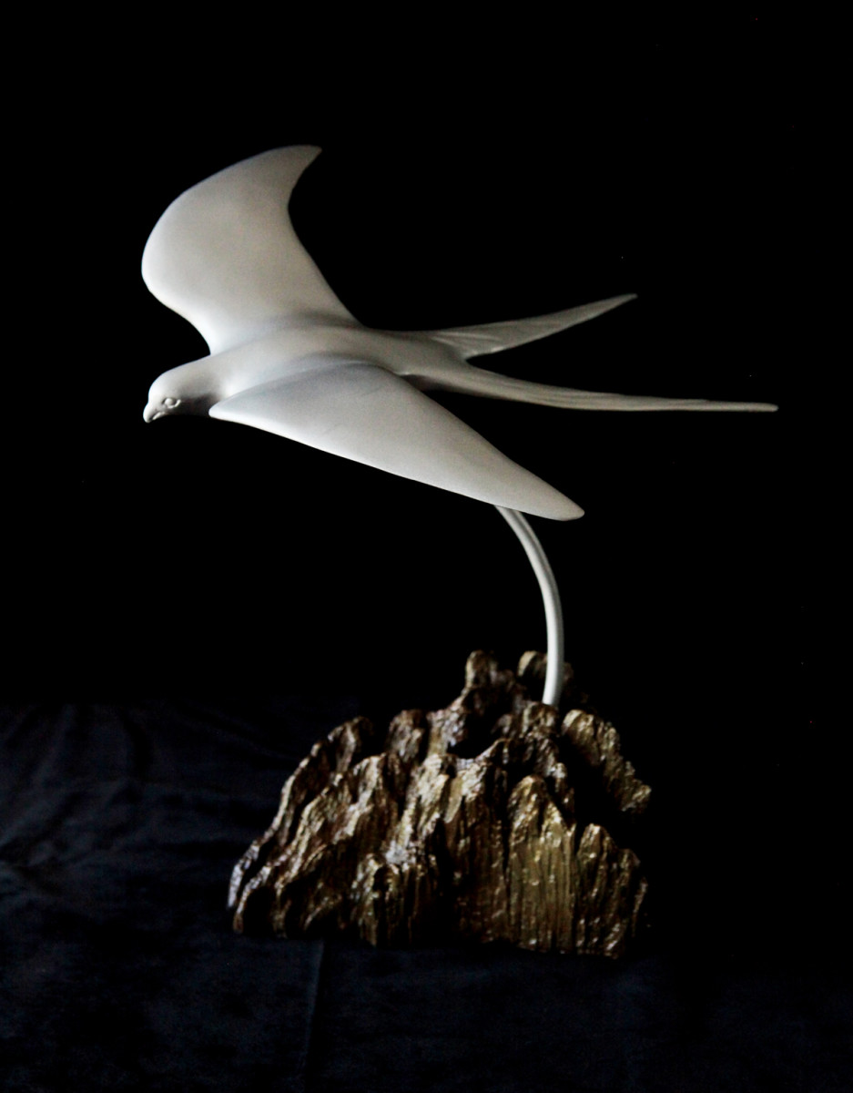 Skimming the Treetops I by Cathy Ferrell 