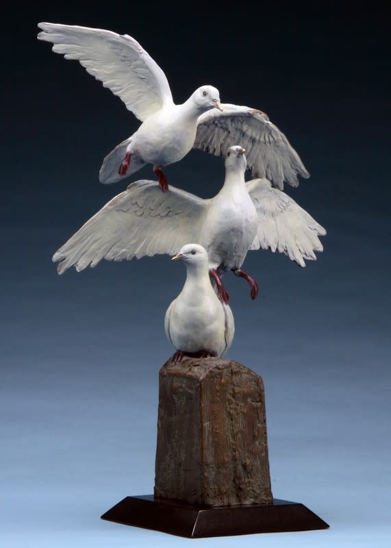 Noah's Messengers 26" by Cathy Ferrell 