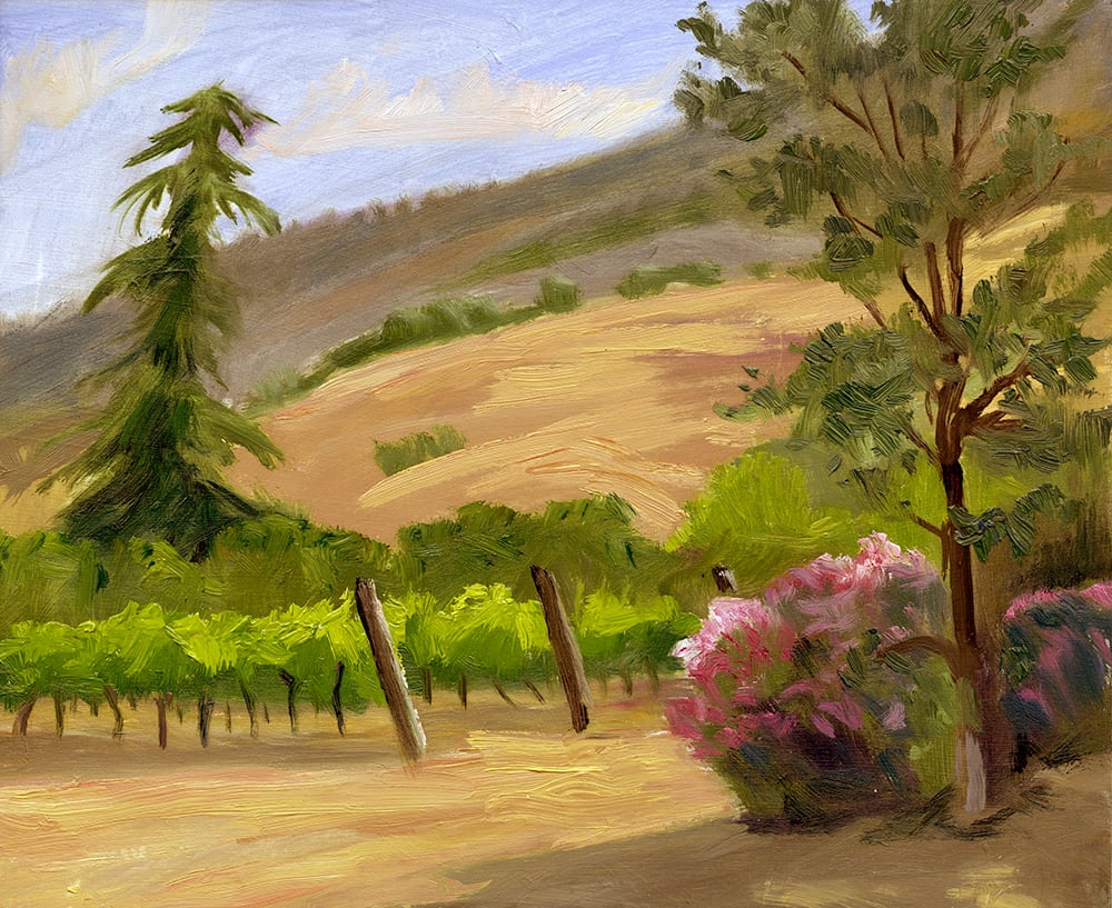 Vineyard #3 by Faith Rumm 