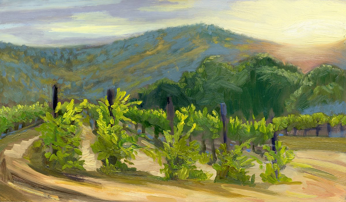 Vineyard #6 by Faith Rumm 