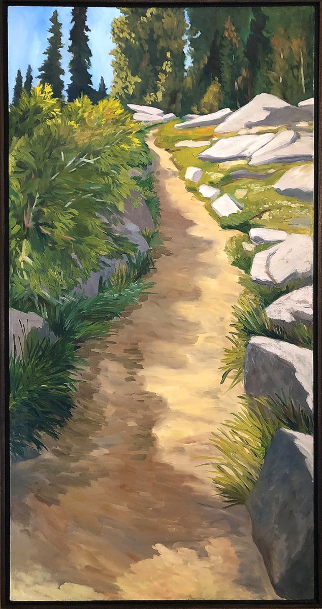 A Lovely Stretch of Trail by Faith Rumm, Image 1.