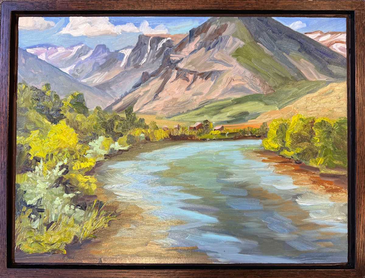 East Rosebud River, July by Faith Rumm, Image 1.