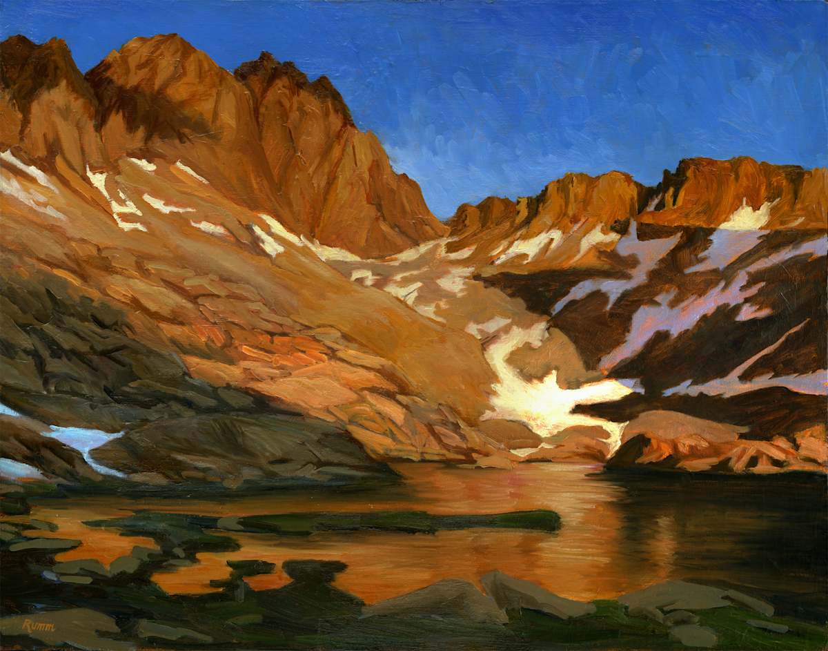 Alpineglow Over Thunderbolt Pass by Faith Rumm, Image 1.