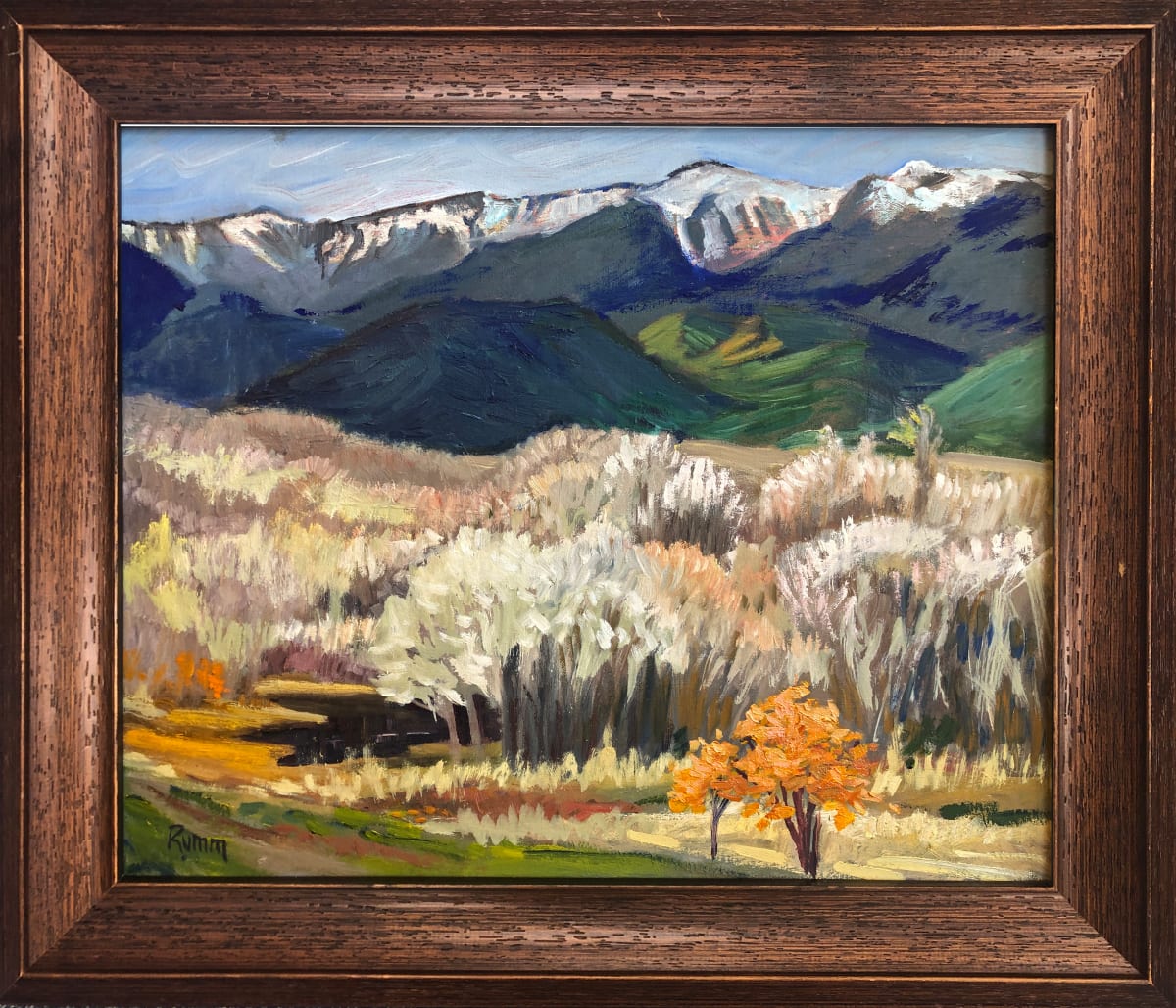 Autumn at Blue Sky, Montana by Faith Rumm 