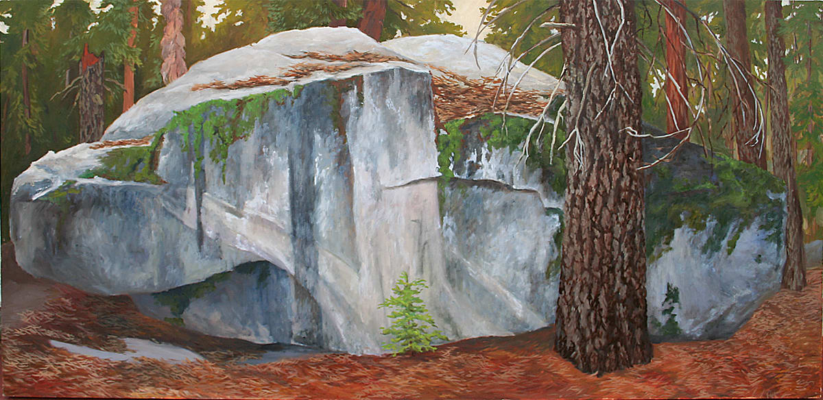 Boulder and the Passage of Time (Grouse Meadow) by Faith Rumm, Image 1.