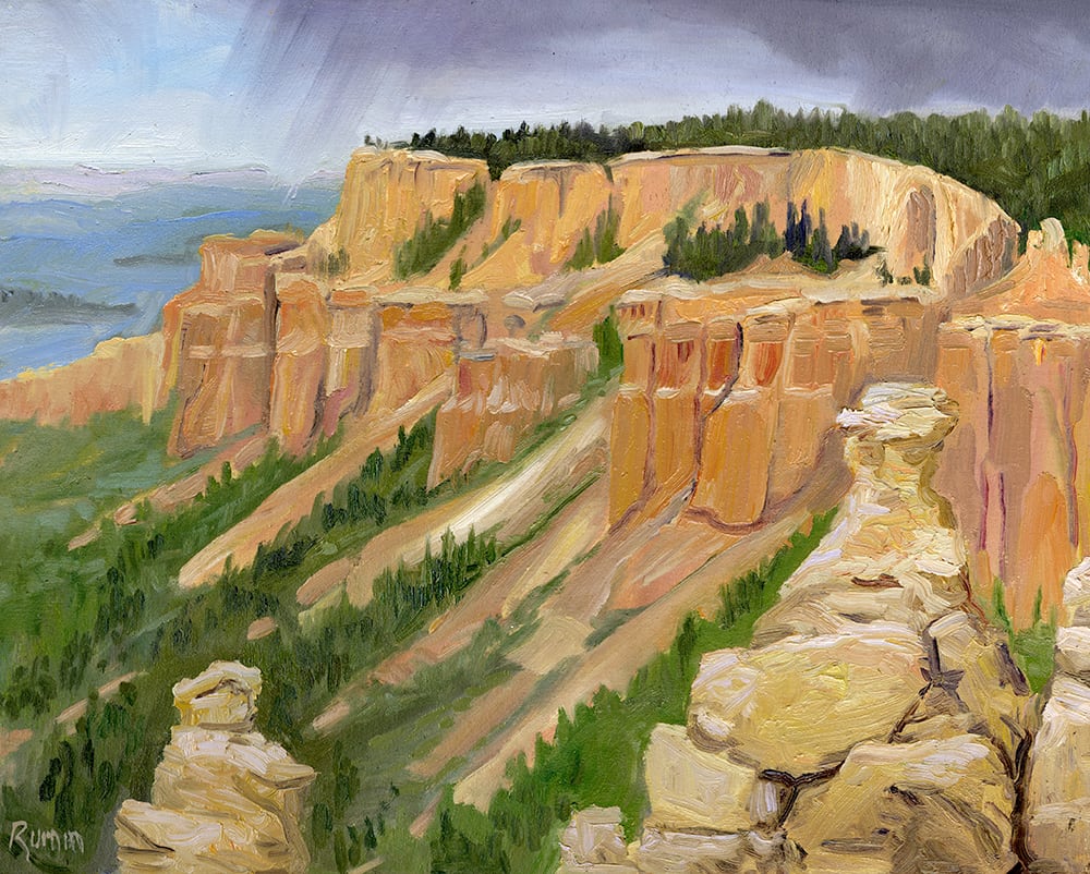 Stormy Sky Over Bryce Canyon by Faith Rumm, Image 1.