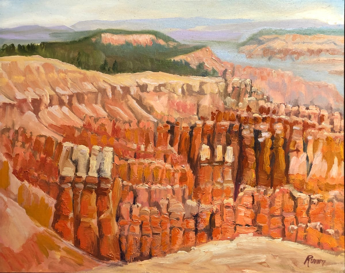 Bryce Canyon from Inspiration Point by Faith Rumm 