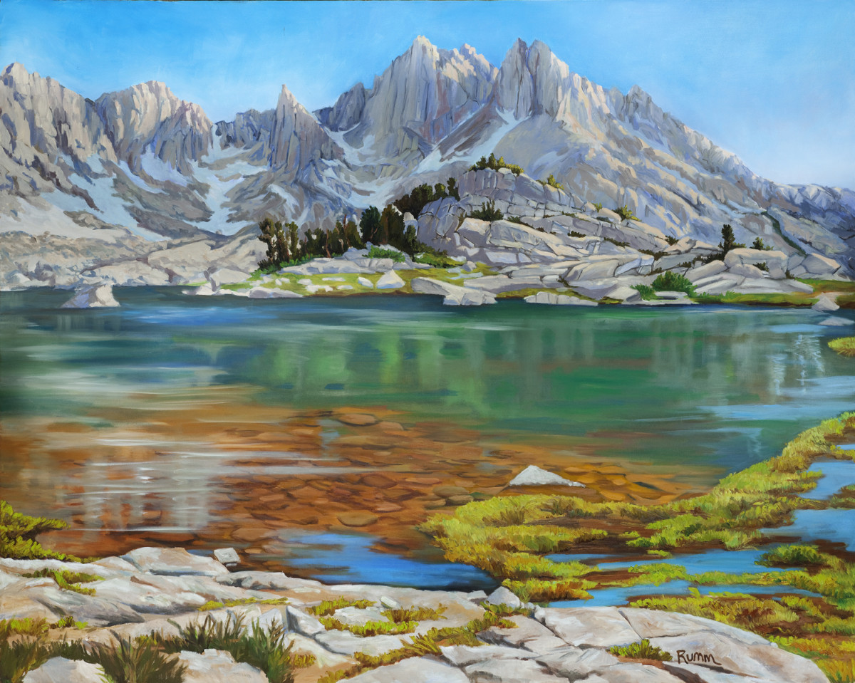 Chief Lake 1 (Near Silver Pass) by Faith Rumm 