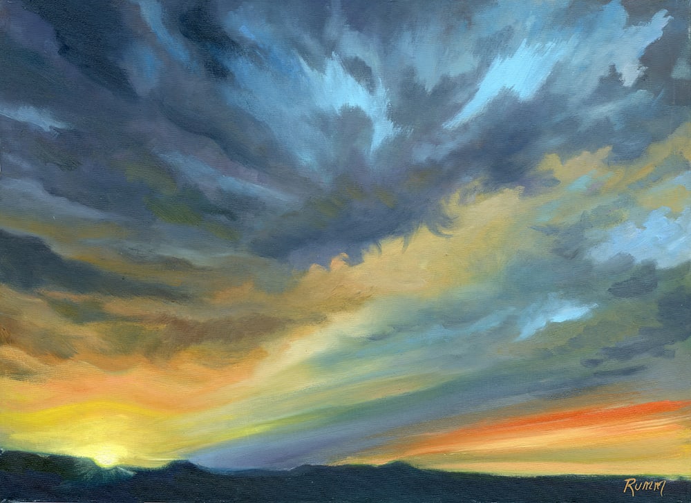 Clouds No. 4 by Faith Rumm 