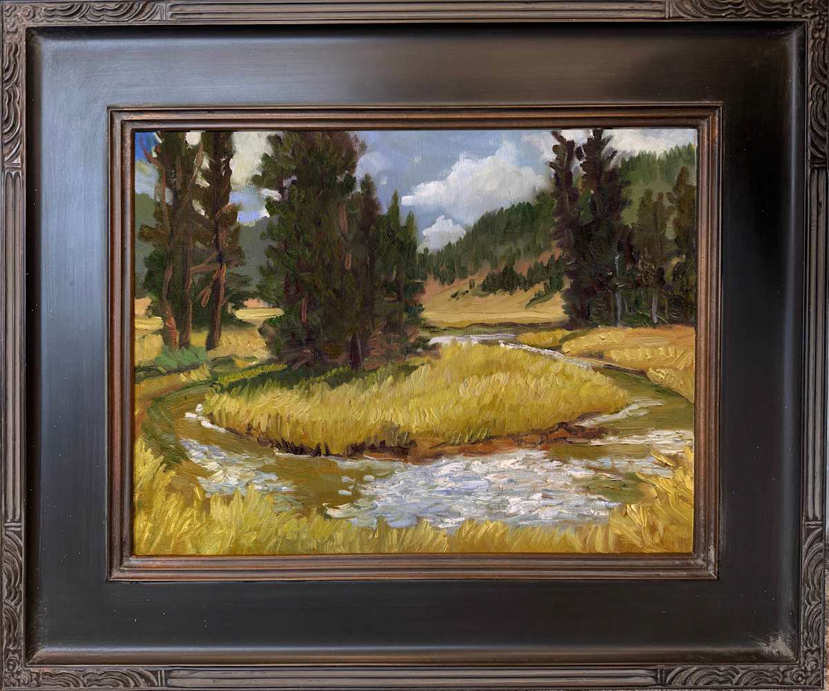 Curve in the Creek #2 by Faith Rumm, Image 2.