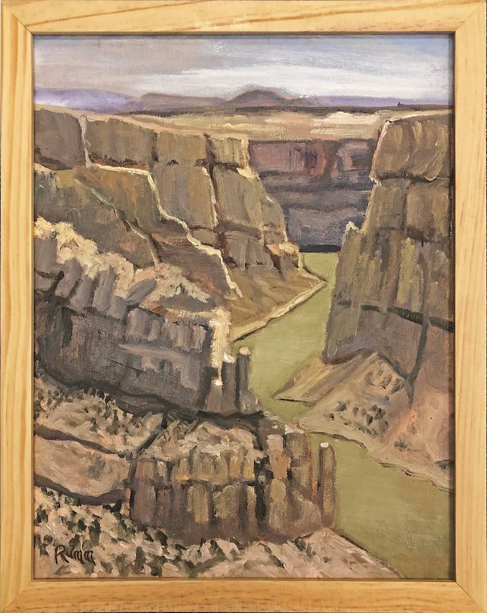 Bighorn River from Devils Canyon Overlook by Faith Rumm, Image 2.