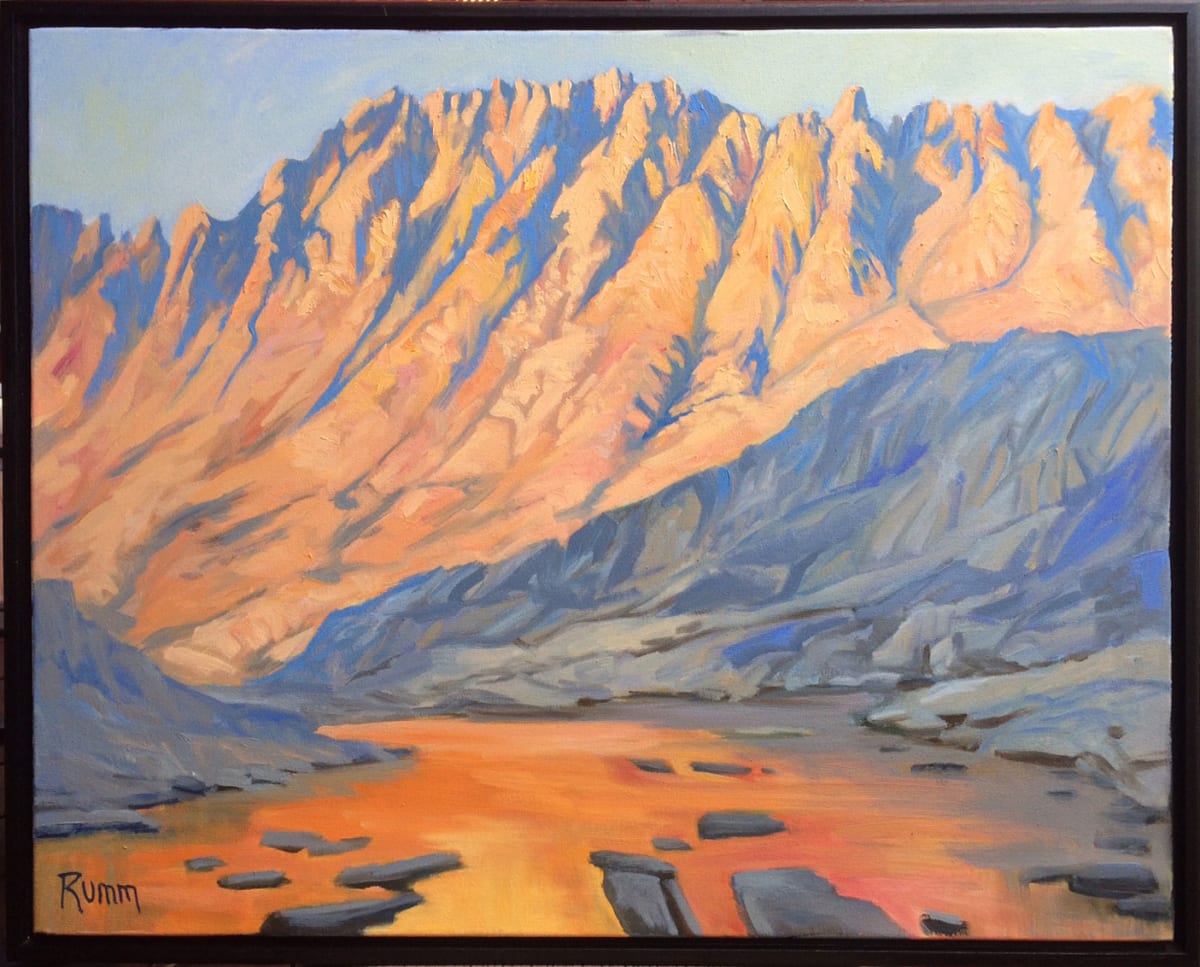 Evening Attire 2 (Mt. Mendel massif) by Faith Rumm, Image 1.