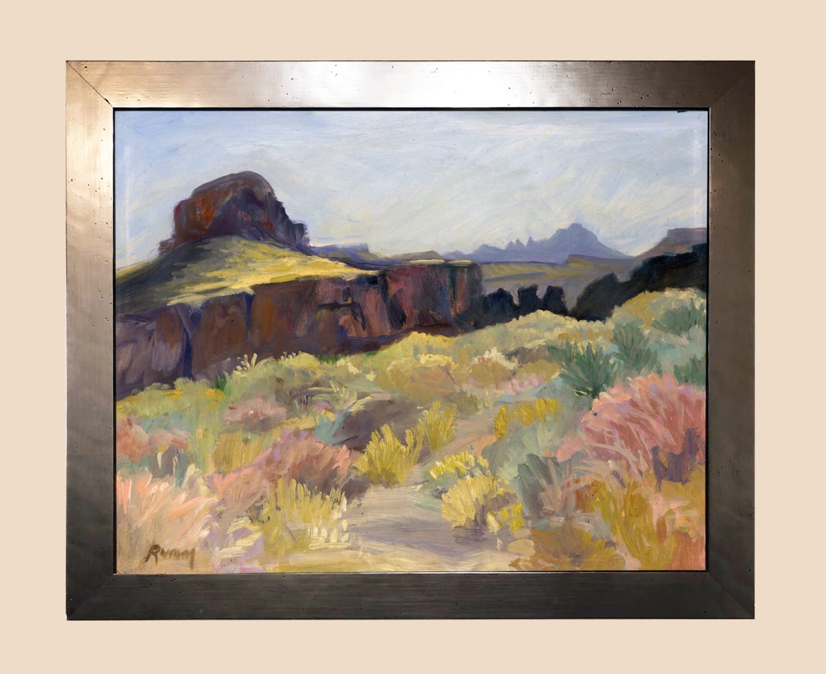 Hole in the Wall, Mojave by Faith Rumm 