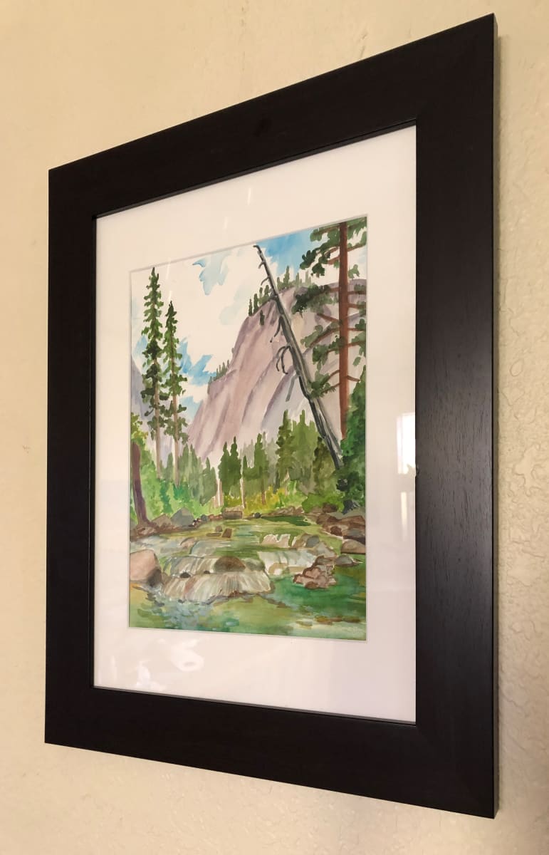 Yosemite watercolor by Faith Rumm 
