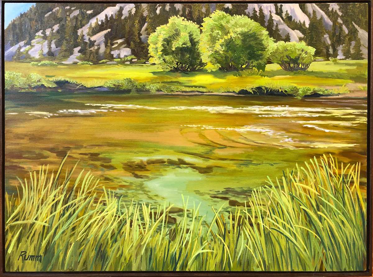 Lyell Canyon Green Stream by Faith Rumm, Image 2.