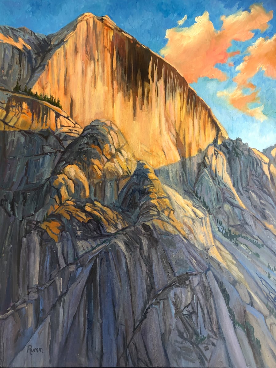 Half Dome from the Snow Creek Switchbacks by Faith Rumm, Image 1.