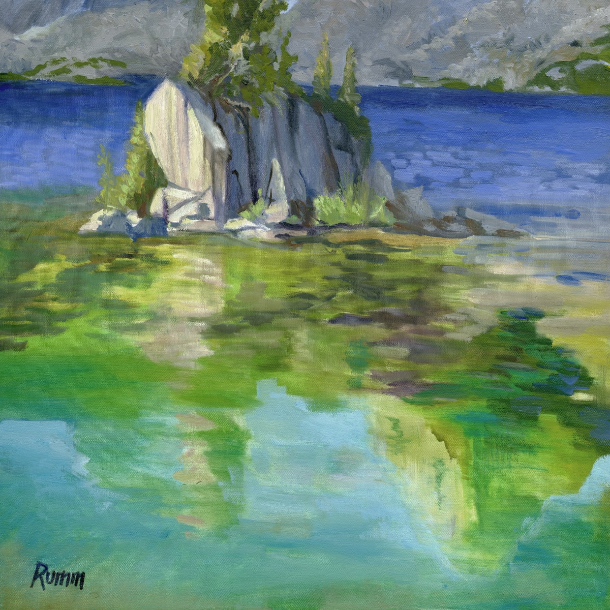 Island, Rae Lakes by Faith Rumm 