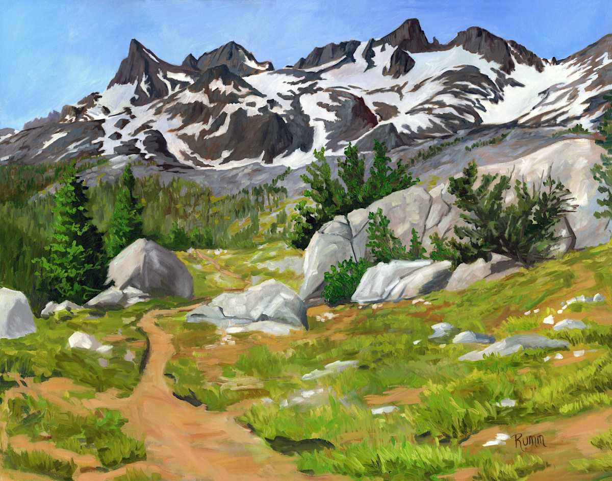 JMT North (South of Donahue Pass) by Faith Rumm, Image 1.