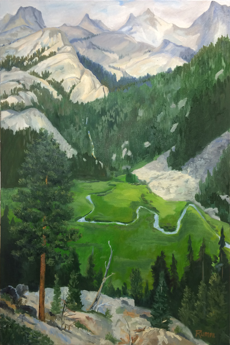 And Miles to Go Before I Sleep (Tully Hole from switchbacks) by Faith Rumm 