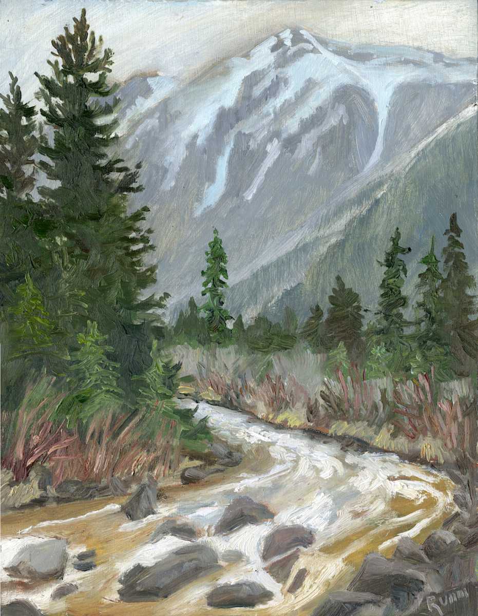 Misty Afternoon on the West Rosebud by Faith Rumm, Image 6.