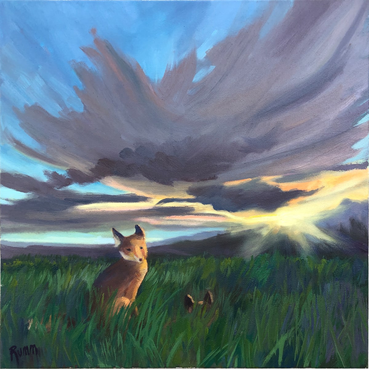 Montana Arrival by Faith Rumm 