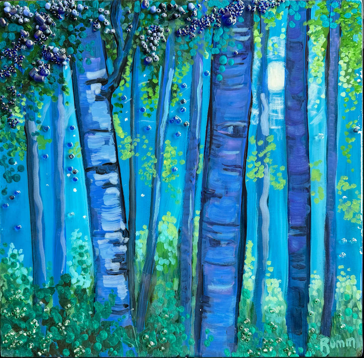 Moonlit Magic --- Aspen Grove 3 by Faith Rumm, Image 2.