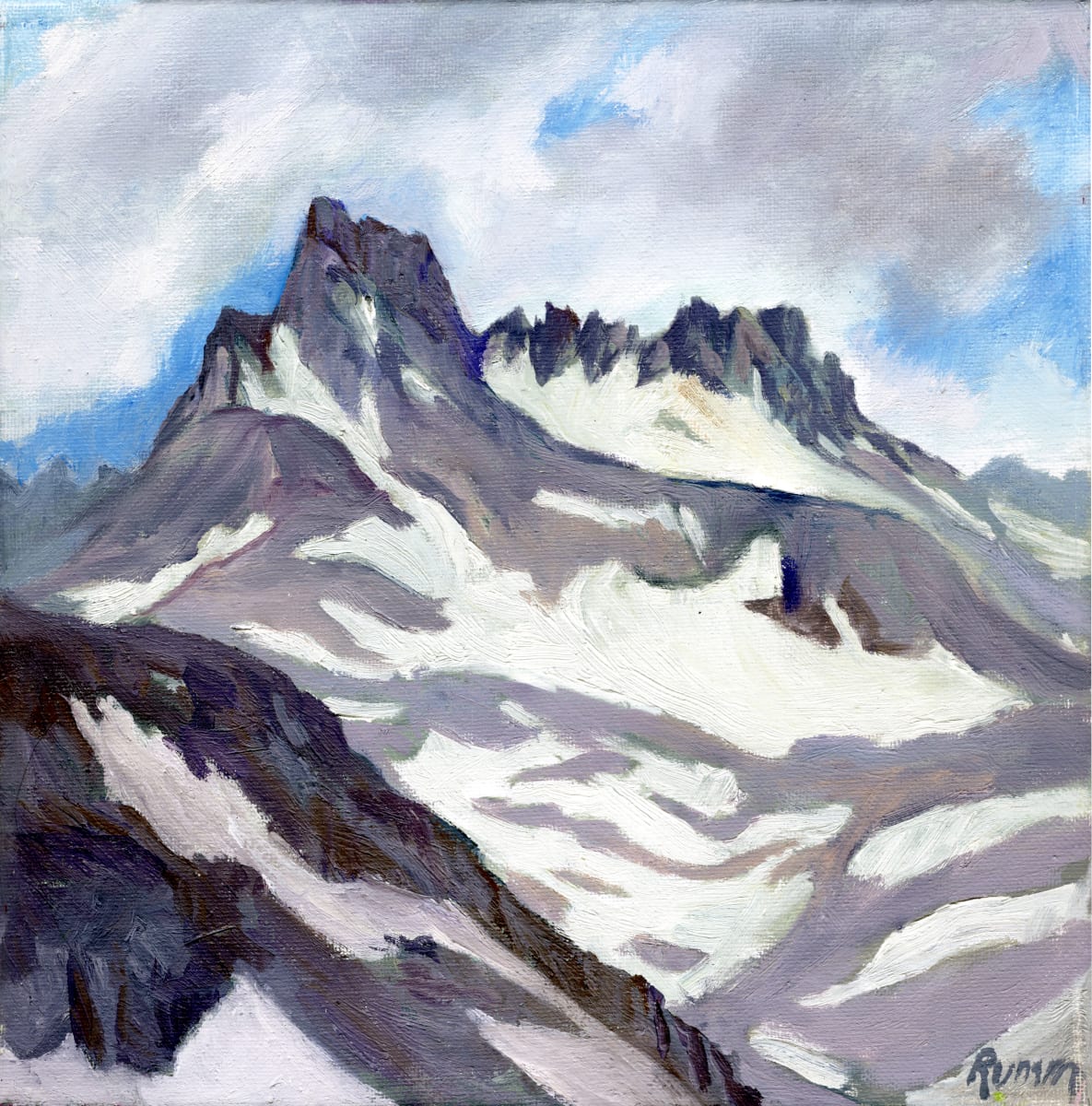 Thompson Ridge from Sabrina Basin 
