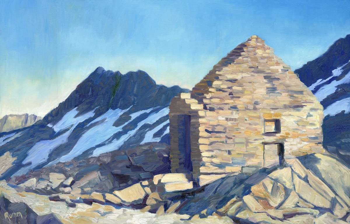 Muir Hut, Muir Pass, Image 1.