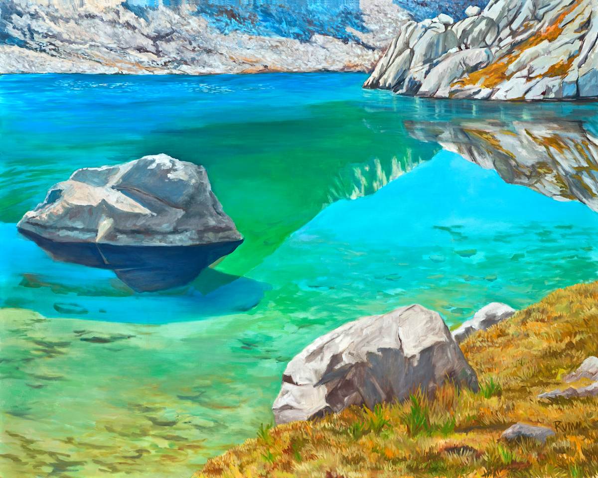 Sapphire Lake (Evolution Basin) by Faith Rumm, Image 1.