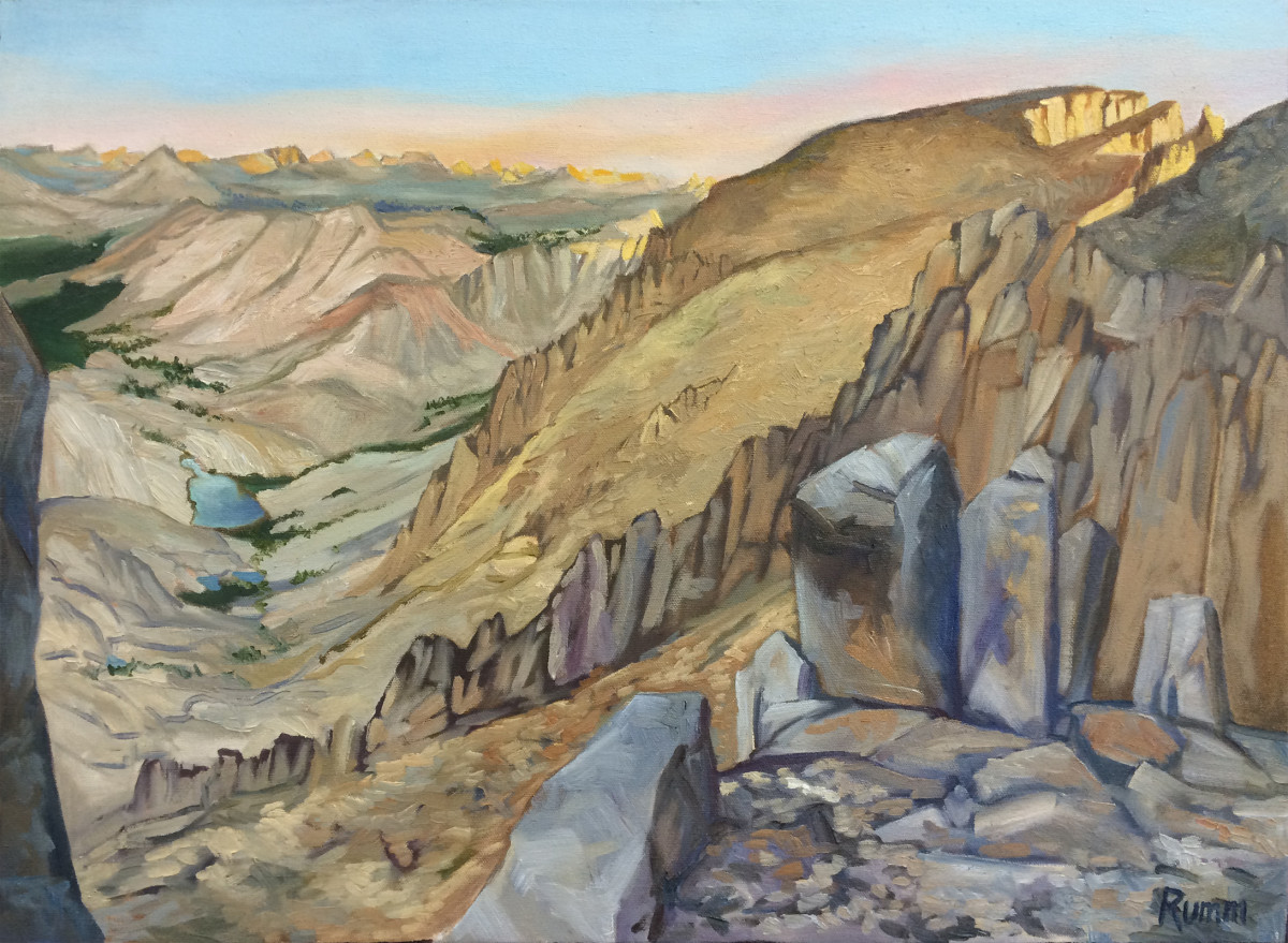 The Summit is Close (Mt. Whitney) by Faith Rumm 