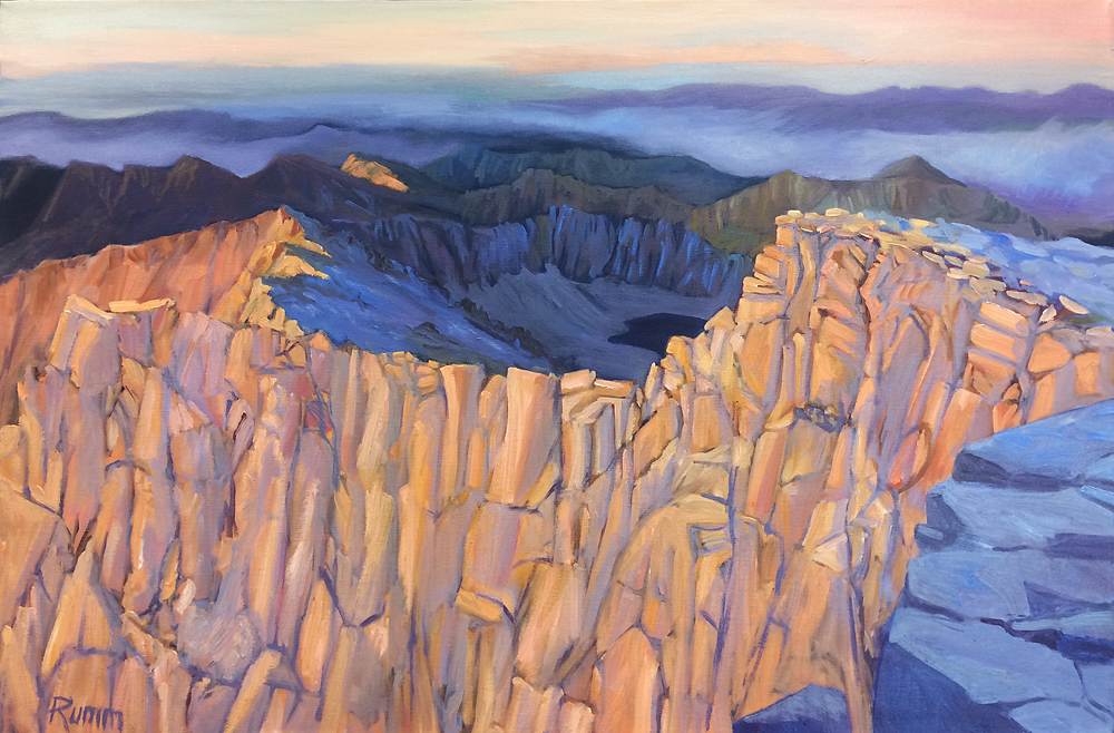 Dawn on Whitney Summit by Faith Rumm, Image 1.