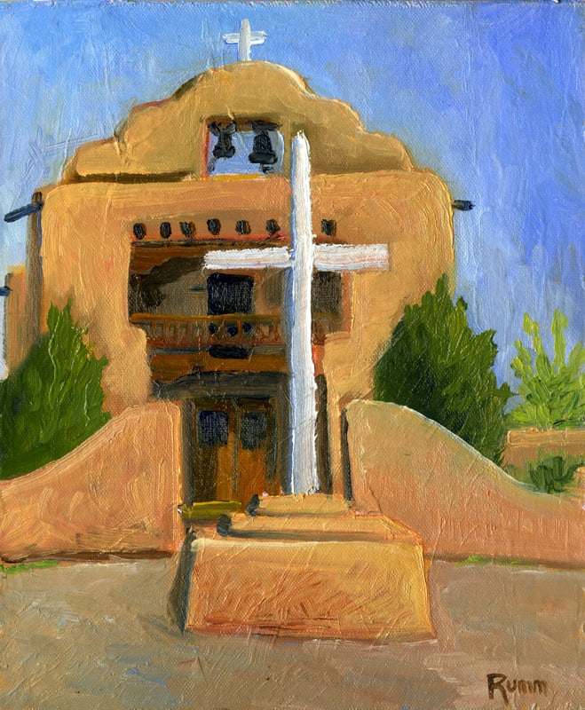 Abique Adobe Chapel, New Mexico 