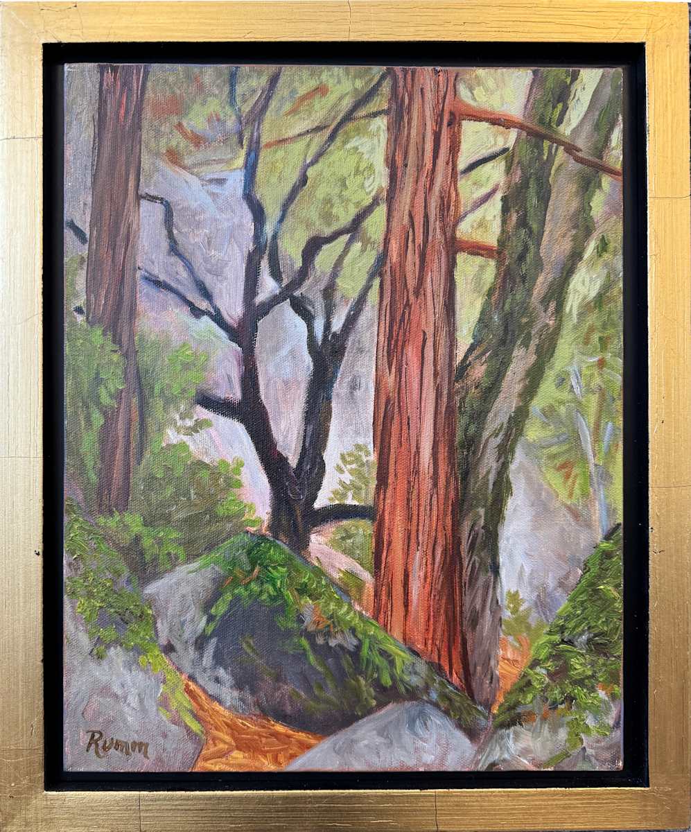 Walking Yosemite Valley Trail by Faith Rumm 