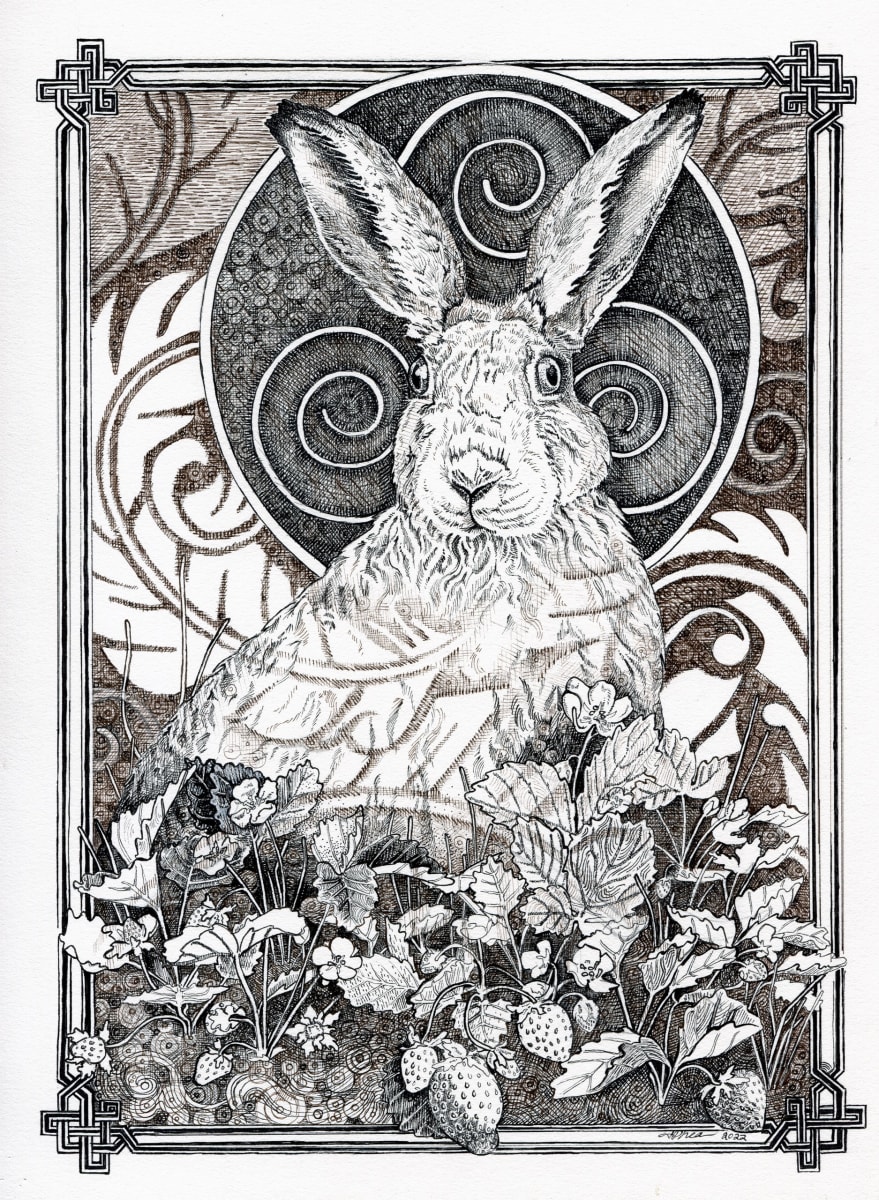 March Hare by Julie Peterson Shea 