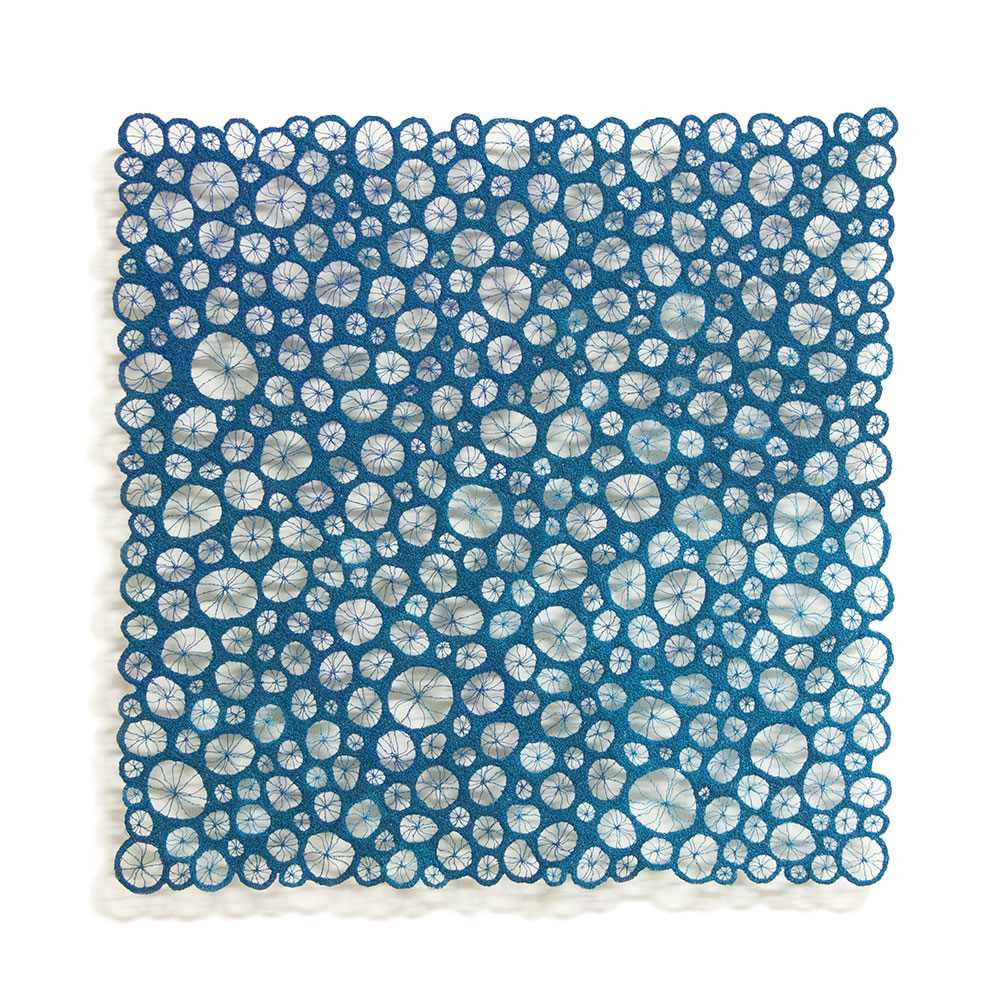 Blue Corallite Square, Image 1.