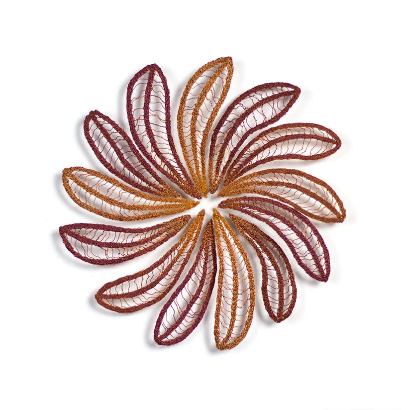 Eucalyptus Leaf Colour Wheel #3 by Meredith Woolnough 