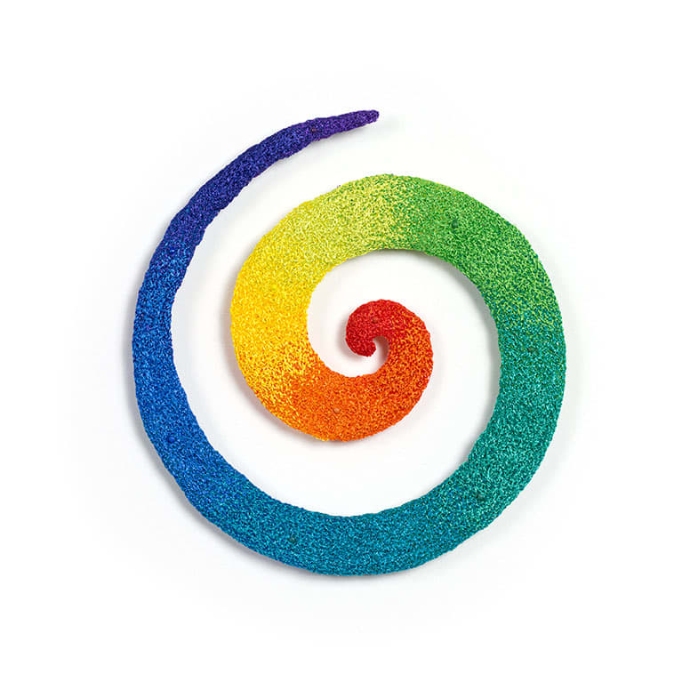 #92 Rainbow Spiral, Image 3.