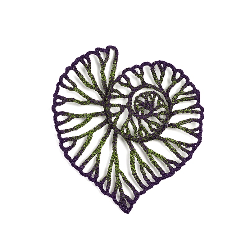 #19 Begonia Leaf, Image 3.