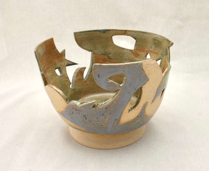 Doodle Cut-Out by Wilhelmina Ceramics, Image 2.