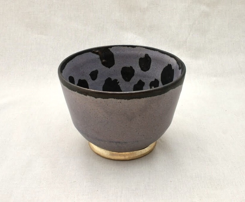Golden Cow by Wilhelmina Ceramics 