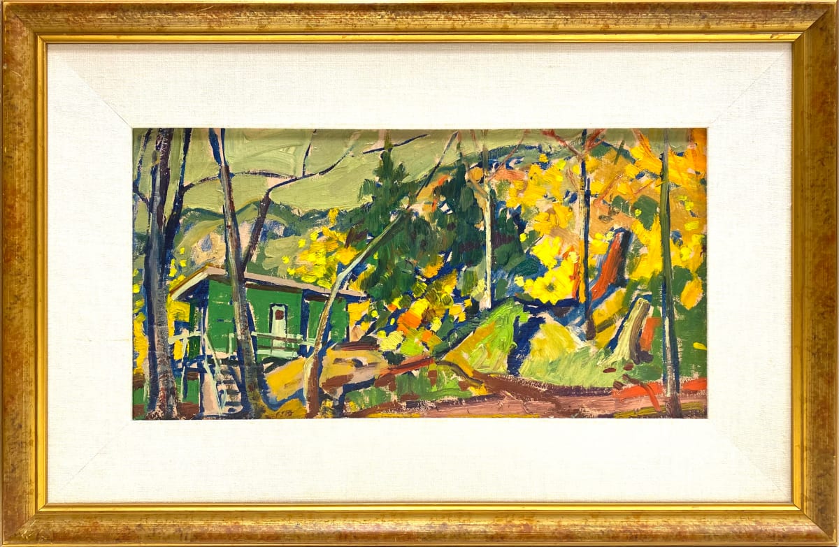 0207 - Autumn Landscape, Horseshoe Bay by Llewellyn Petley-Jones (1908-1986) 