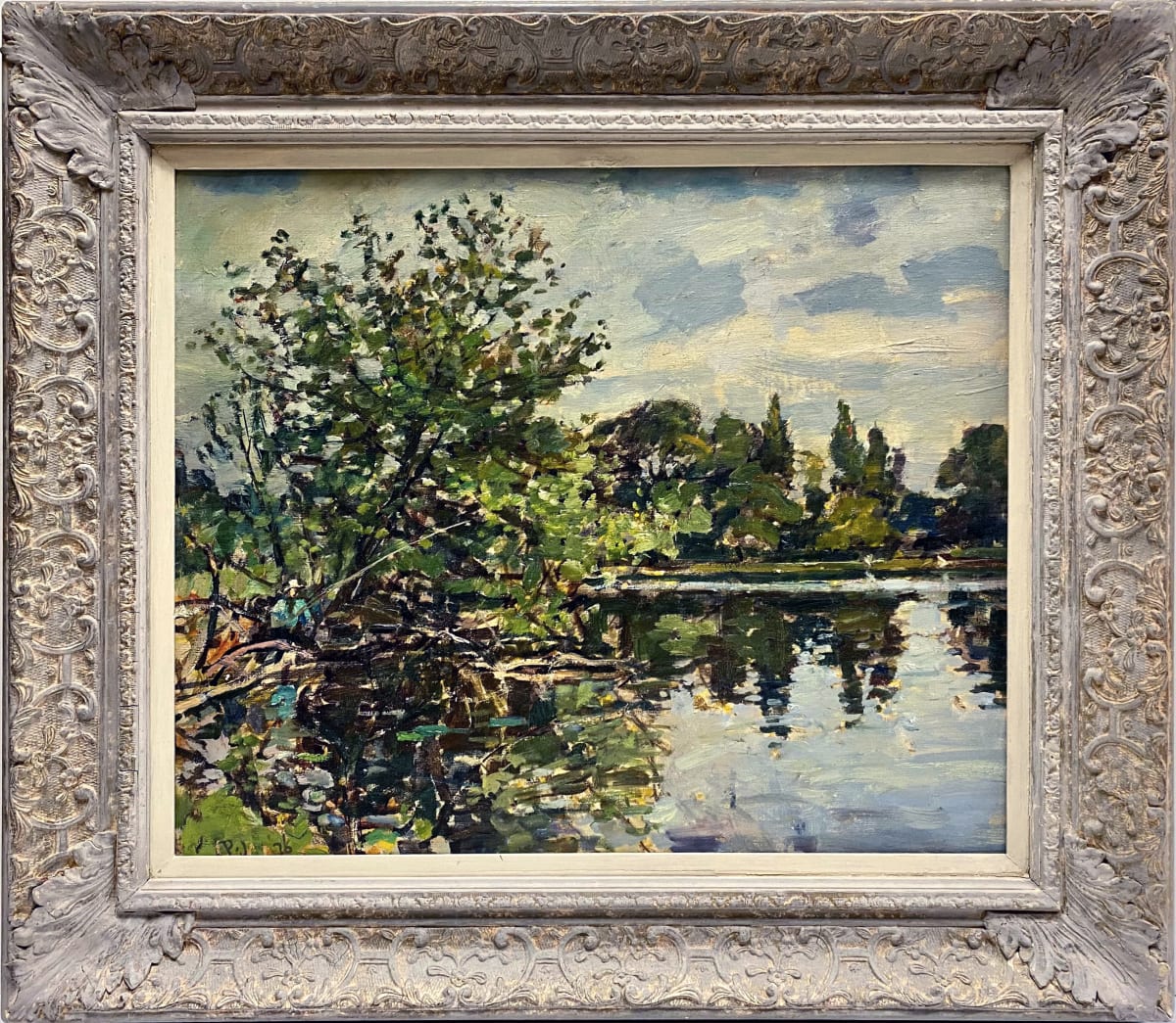 0257 - The Lake, Richmond England by Llewellyn Petley-Jones (1908-1986) 