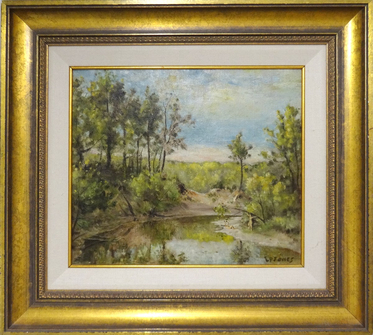 0265 - Whitemud Creek, Edmonton by Llewellyn Petley-Jones (1908-1986) 