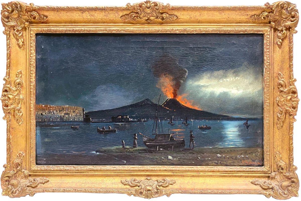 0685 - Vesuvius circa 1900 by F Gianni 