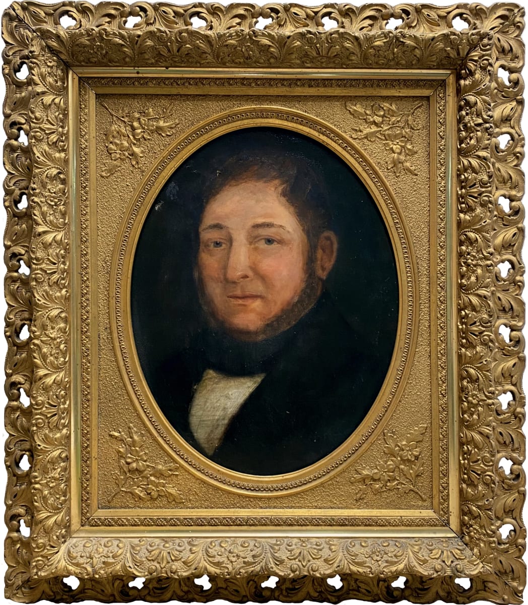 0695 - Man in Oval Frame (British) 